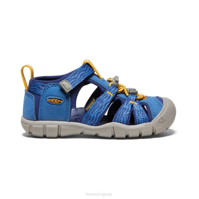 KEEN 8NRX850 calzado profundidades brillantes de cobalto/azul pequeños niños seacamp ii cnx