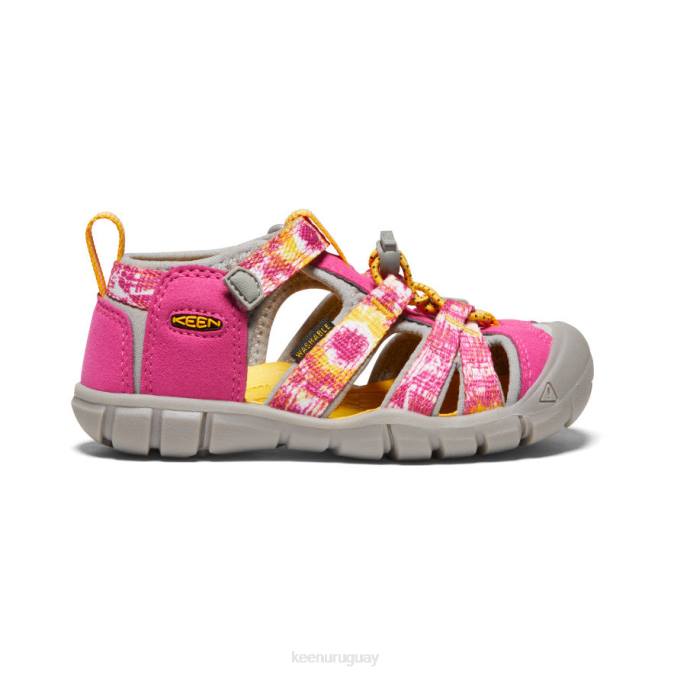 KEEN 8NRX853 calzado multicolor/amarillo pequeños niños seacamp ii cnx