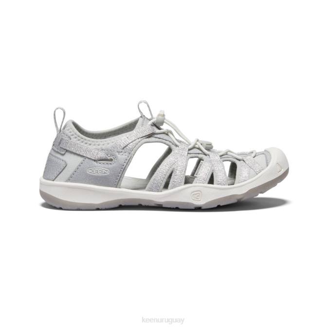 KEEN 8NRX922 calzado plata niños grandes sandalia moxie