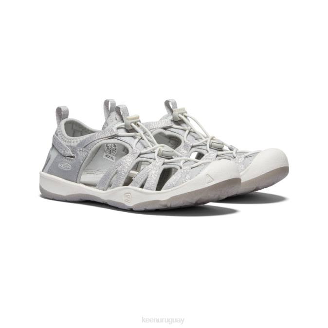 KEEN 8NRX922 calzado plata niños grandes sandalia moxie