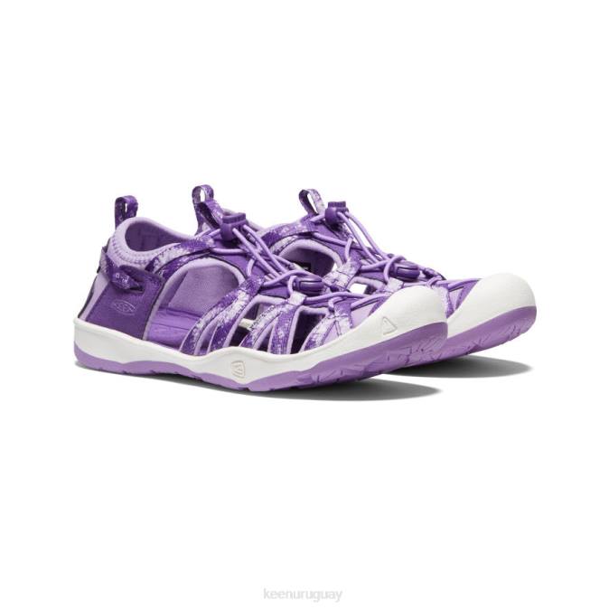 KEEN 8NRX923 calzado lavanda multi/inglesa niños grandes sandalia moxie