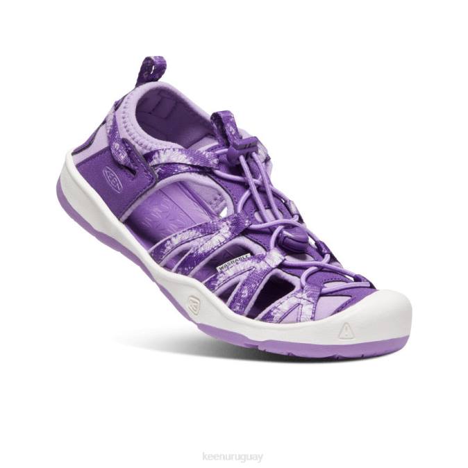 KEEN 8NRX923 calzado lavanda multi/inglesa niños grandes sandalia moxie