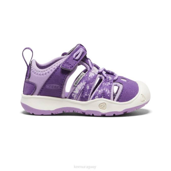 KEEN 8NRX957 calzado lavanda multi/inglesa niños pequeños sandalia moxie