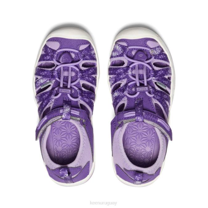 KEEN 8NRX962 calzado lavanda multi/inglesa pequeños niños sandalia moxie