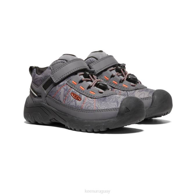 KEEN 8NRX783 calzado imán/ibis escarlata pequeños niños zapato deportivo targhee