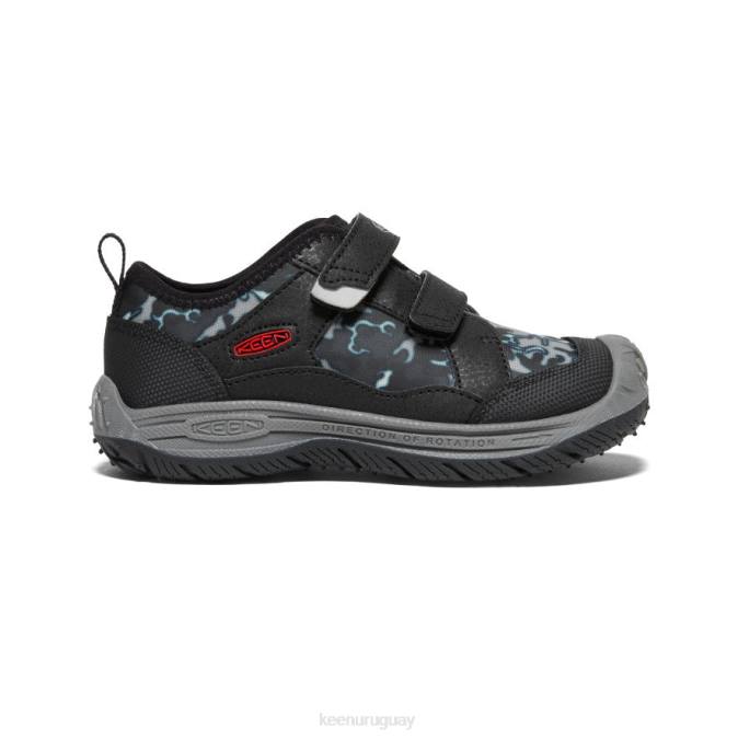 KEEN 8NRX809 calzado negro/camuflaje pequeños niños sabueso de velocidad