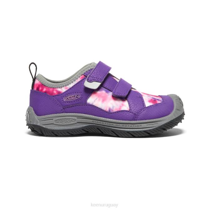 KEEN 8NRX810 calzado tillandsia violeta/multicolor pequeños niños sabueso de velocidad