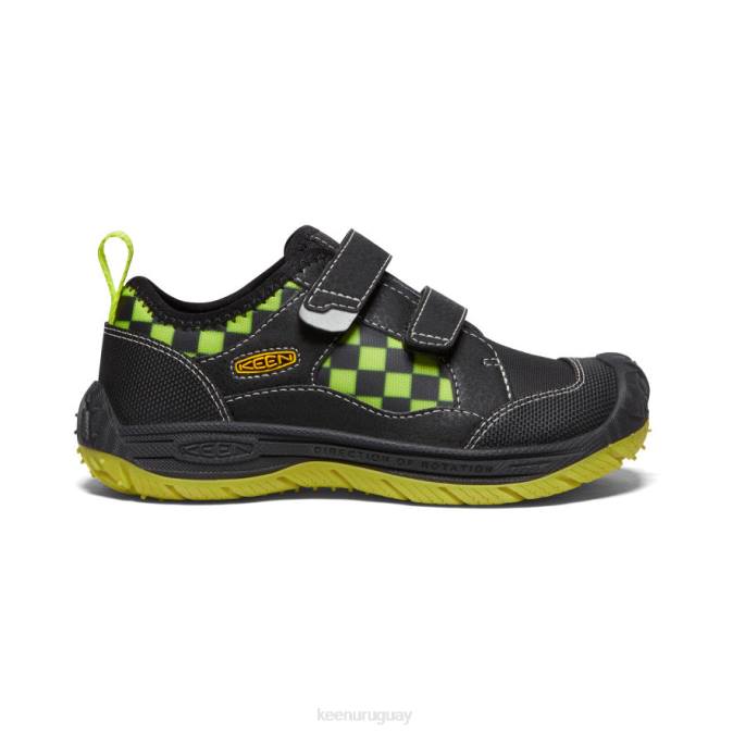 KEEN 8NRX813 calzado negro/multicolor pequeños niños sabueso de velocidad