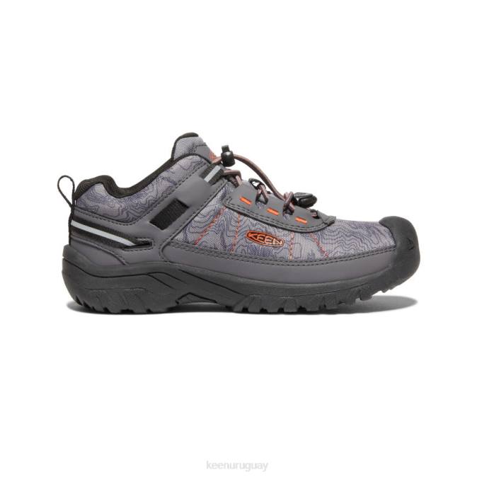 KEEN 8NRX867 calzado imán/ibis escarlata niños grandes zapato deportivo targhee