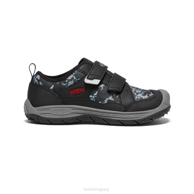 KEEN 8NRX871 calzado negro/camuflaje niños grandes sabueso de velocidad