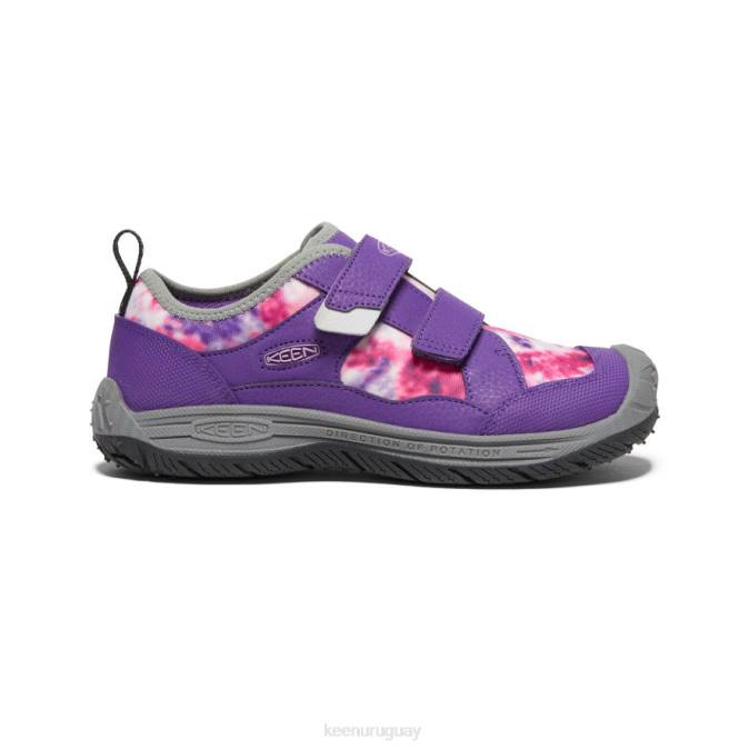 KEEN 8NRX872 calzado tillandsia violeta/multicolor niños grandes sabueso de velocidad