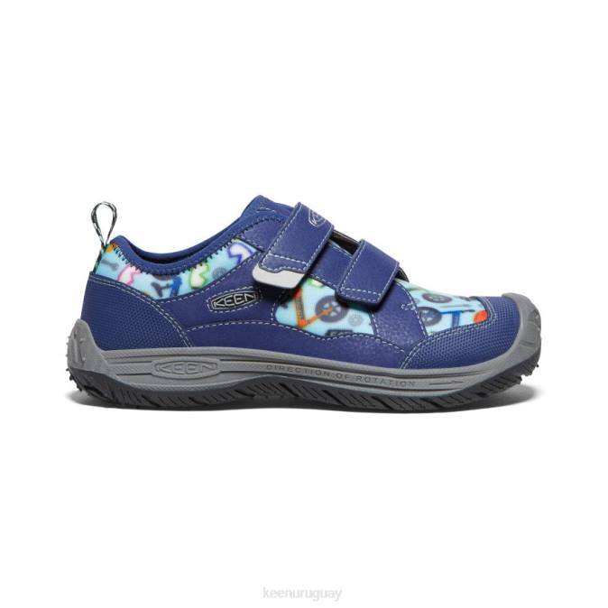 KEEN 8NRX874 calzado profundidades azules/negro niños grandes sabueso de velocidad