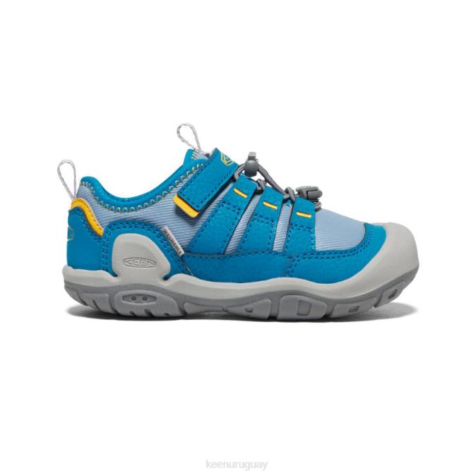 KEEN 8NRX892 calzado sombra azul/azul mykonos pequeños niños zapatillas con nudo hueco