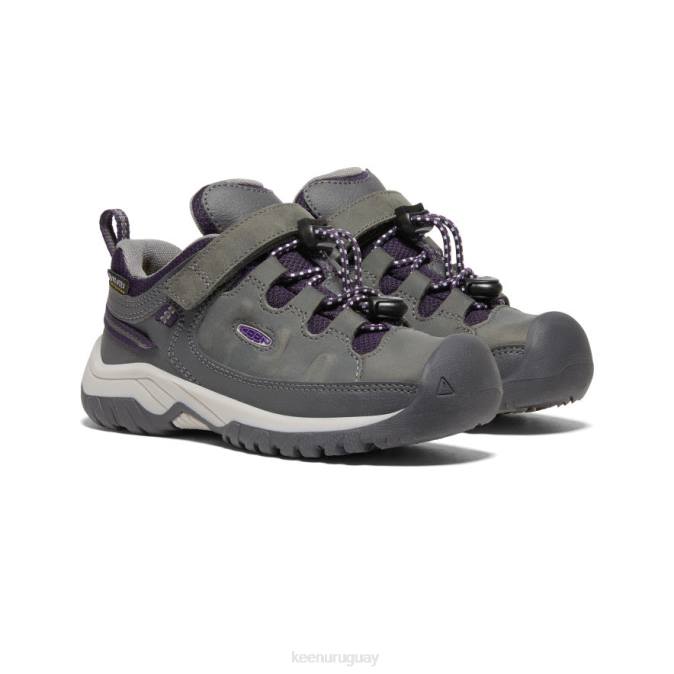 KEEN 8NRX910 calzado imán/tillandsia púrpura pequeños niños zapato impermeable targhee