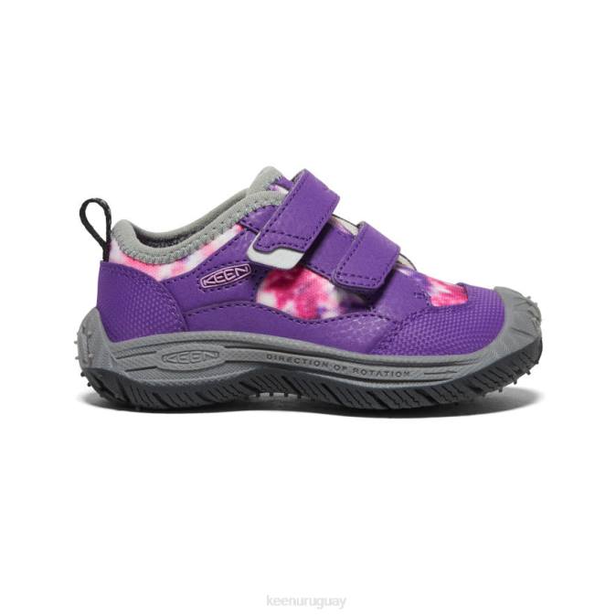 KEEN 8NRX920 calzado tillandsia violeta/multicolor niños pequeños sabueso de velocidad