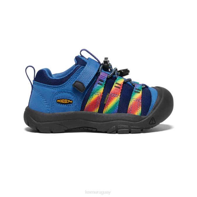 KEEN 8NRX926 calzado cobalto multi/brillante pequeños niños newport h2sho