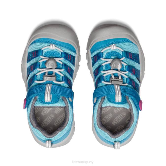KEEN 8NRX928 calzado azul fiordo/fucsia festival pequeños niños newport h2sho