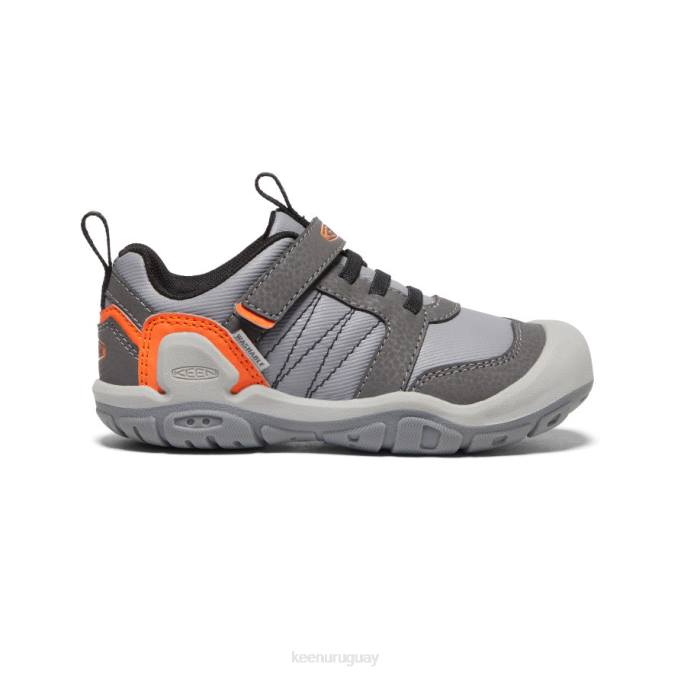 KEEN 8NRX972 calzado imán/naranja de seguridad pequeños niños zapatillas con pico y nudo